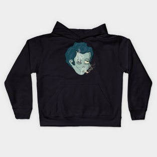 Smoking Zombie Kids Hoodie